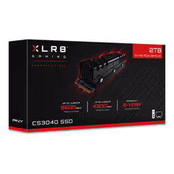 PNY XLR8 CS3040 2 TB M.2 PCI Express 4.0 NVMe 3D NAND - Vista aggiuntiva 4