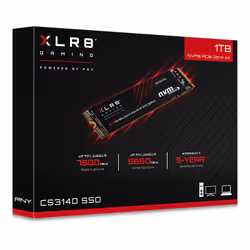 PNY XLR8 CS3140 1 TB M.2 PCI Express 4.0 NVMe 3D NAND - Vista aggiuntiva 4