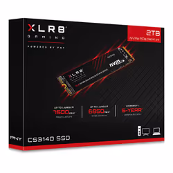 PNY XLR8 CS3140 2 TB M.2 PCI Express 4.0 NVMe 3D NAND - Vista aggiuntiva 4