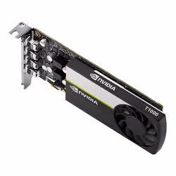 PNY VCNT1000-SB scheda video NVIDIA T1000 4 GB GDDR6 - Vista aggiuntiva 7