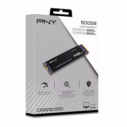 PNY CS2230 500 GB M.2 PCI Express 3.0 NVMe 3D NAND - Vista aggiuntiva 7