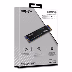 PNY M280CS2241-500-RB drives allo stato solido 500 GB M.2 PCI Express 4.0 NVMe 3D NAND - Vista aggiuntiva 5