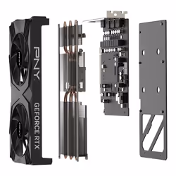 PNY GeForce RTX 4060 Ti VERTO Dual Fan DLSS 3 NVIDIA 8 GB GDDR6 - Vista aggiuntiva 8