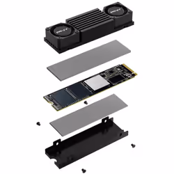 PNY CS3150 2 TB M.2 PCI Express 5.0 NVMe 3D NAND - Vista aggiuntiva 6