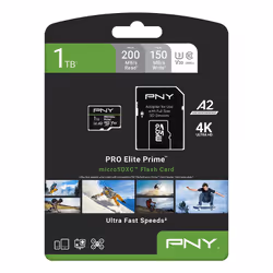 PNY PRO Elite Prime 1 TB MicroSDXC UHS-I Classe 10 - Vista aggiuntiva 7