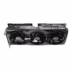 PNY GeForce RTX 5080 Overclocked Triple Fan GPU NVIDIA 16 GB GDDR7 - Vista aggiuntiva 5