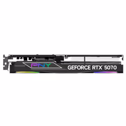PNY GeForce RTX 5070 EPIC-X RGB OC NVIDIA 12 GB GDDR7 - Vista aggiuntiva 6