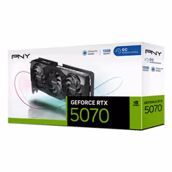 PNY GeForce RTX 5070 OC NVIDIA 12 GB GDDR7 - Vista aggiuntiva 8