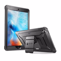 Supcase Unicorn Beetle PRO SUP-IPAD2017-9.7-UBPRO-BLACK/BLACK, Cover, Apple, Apple iPad 9.7 (2017), 24,6 cm (9.7")