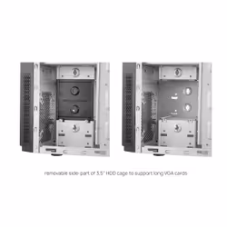 Chieftec HC-10B-OP computer case Mini Tower Nero - Vista aggiuntiva 7