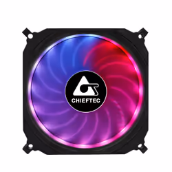 Chieftec CF-3012-RGB sistema di raffreddamento per computer Case per computer Ventilatore 12 cm Nero - Vista aggiuntiva 7
