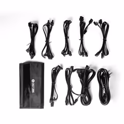 Chieftec PowerUp GPX-850FC alimentatore per computer 850 W 20+4 pin ATX ATX Nero - Vista aggiuntiva 7