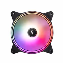 Chieftec NF-1225RGB sistema di raffreddamento per computer Case per computer Ventilatore 12 cm Nero 1 pz
