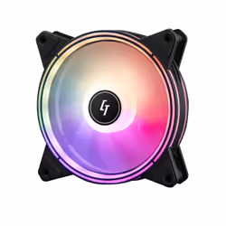 Chieftec NF-1225RGB sistema di raffreddamento per computer Case per computer Ventilatore 12 cm Nero 1 pz