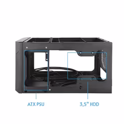 Chieftec CN-01B-OP computer case Cubo Nero - Vista aggiuntiva 4