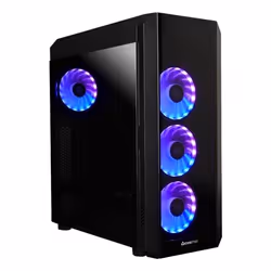 Chieftec SCORPION 3 Midi Tower Nero - Vista aggiuntiva 4