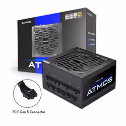 Chieftec Atmos alimentatore per computer 850 W 20+4 pin ATX ATX Nero - Vista aggiuntiva 5