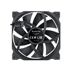 Chieftec ZF-1225PWM sistema di raffreddamento per computer Case per computer Ventilatore 12 cm Nero 1 pz
