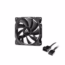 Chieftec ZF-1225PWM sistema di raffreddamento per computer Case per computer Ventilatore 12 cm Nero 1 pz - Vista aggiuntiva 2