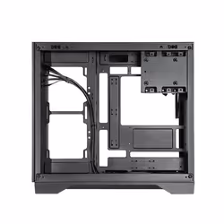 Chieftec mATX Gehäuse GM-30B-M-OP, black Cubo Nero - Vista aggiuntiva 4
