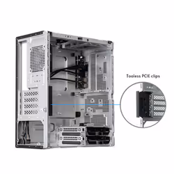 Chieftec Midi Tower BS-20B-OP, Schwarz o.NT Nero - Vista aggiuntiva 6