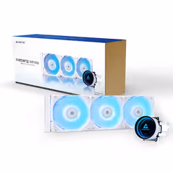 Chieftec CLC-360-RGB-W sistema di raffreddamento per computer Case per computer Raffreddatore di liquidi tutto in uno 12 cm Bianco - Vista aggiuntiva 8