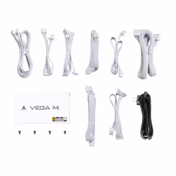 Chieftec Vega PPG-850-CW alimentatore per computer 850 W 20+4 pin ATX ATX Bianco - Vista aggiuntiva 6