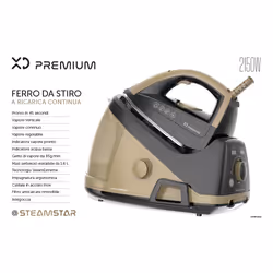 XD Enjoy Ferro da stiro a ricarica continua 2150W - XD Premium - Vista aggiuntiva 7