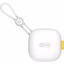 XD Enjoy Combo Dual Mini Earbuds - Kit 2 Pz Black & White - Vista aggiuntiva 4