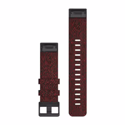 Garmin QuickFit 22 Band Rosso Nylon - Vista aggiuntiva 2