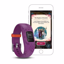 Garmin vívofit jr. 2 MIP Braccialetto per rilevamento di attività Viola - Vista aggiuntiva 5