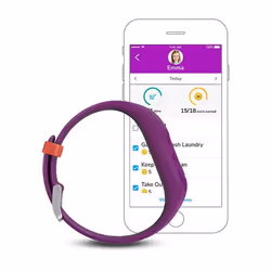 Garmin vívofit jr. 2 MIP Braccialetto per rilevamento di attività Viola - Vista aggiuntiva 6