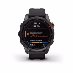 Garmin fenix 7S Solar 42mm Grigio Wi-Fi GPS (satellitare)