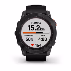 Garmin fenix 7X Solar 51 mm Grigio Wi-Fi GPS (satellitare) - Vista aggiuntiva 4