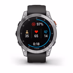 Garmin epix 47 mm Digitale 416 x 416 Pixel Touch screen Argento Wi-Fi GPS (satellitare) - Vista aggiuntiva 4
