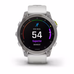 Garmin epix Gen 2 45 mm Digitale 416 x 416 Pixel Touch screen Bianco Wi-Fi GPS (satellitare) - Vista aggiuntiva 5