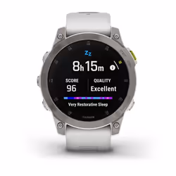 Garmin epix Gen 2 45 mm Digitale 416 x 416 Pixel Touch screen Bianco Wi-Fi GPS (satellitare) - Vista aggiuntiva 6