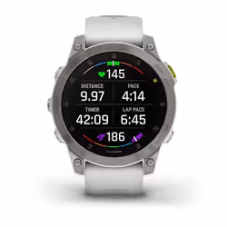 Garmin epix Gen 2 45 mm Digitale 416 x 416 Pixel Touch screen Bianco Wi-Fi GPS (satellitare) - Vista aggiuntiva 7