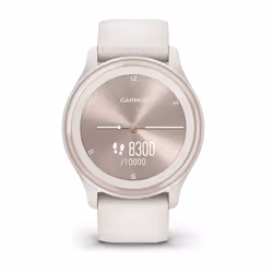 Garmin vívomove Sport AMOLED 40 mm Digitale 72 x 154 Pixel Touch screen Avorio GPS (satellitare) - Vista aggiuntiva 4
