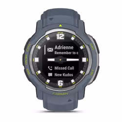 Garmin Instinct Crossover - Standard Edition 2,29 cm (0.9") MIP 45 mm Ibrido 176 x 176 Pixel Blu GPS (satellitare) - Vista aggiuntiva 2
