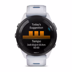 Garmin Forerunner 265 46mm Digitale 416 x 416 Pixel Touch screen Nero, Bianco Wi-Fi GPS (satellitare) - Vista aggiuntiva 4