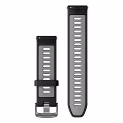 Garmin 010-11251-A0 accessorio indossabile intelligente Band Nero, Grigio Silicone - Vista aggiuntiva 2
