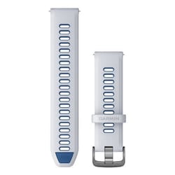 Garmin 010-11251-A1 accessorio indossabile intelligente Band Bianco, Blu Silicone