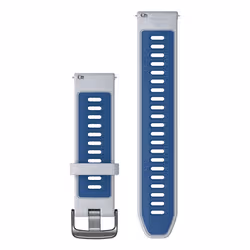 Garmin 010-11251-A1 accessorio indossabile intelligente Band Bianco, Blu Silicone - Vista aggiuntiva 2