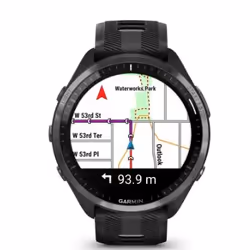 Garmin Forerunner 965 47 mm Digitale 454 x 454 Pixel Touch screen Nero Wi-Fi GPS (satellitare) - Vista aggiuntiva 4