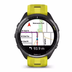 Garmin Forerunner 965 47 mm Digitale 454 x 454 Pixel Touch screen Giallo Wi-Fi GPS (satellitare) - Vista aggiuntiva 4