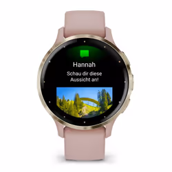 Garmin Venu 3S 41mm Oro, Rosa Wi-Fi GPS (satellitare) - Vista aggiuntiva 4