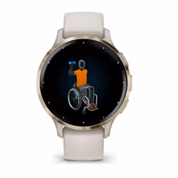 Garmin Venu 3S 41mm Digitale Touch screen Oro, Avorio Wi-Fi GPS (satellitare) - Vista aggiuntiva 6