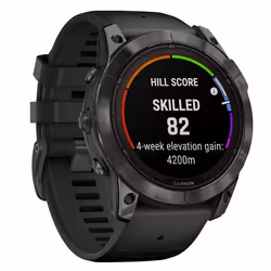 Garmin fēnix 7X Pro 3,56 cm (1.4") MIP 51 mm Digitale 280 x 280 Pixel Touch screen Nero Wi-Fi GPS (satellitare) - Vista aggiuntiva 8