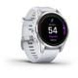 Garmin epix Pro (Gen 2) 3,05 cm (1.2") AMOLED 42 mm Digitale 390 x 390 Pixel Touch screen Argento Wi-Fi GPS (satellitare)
